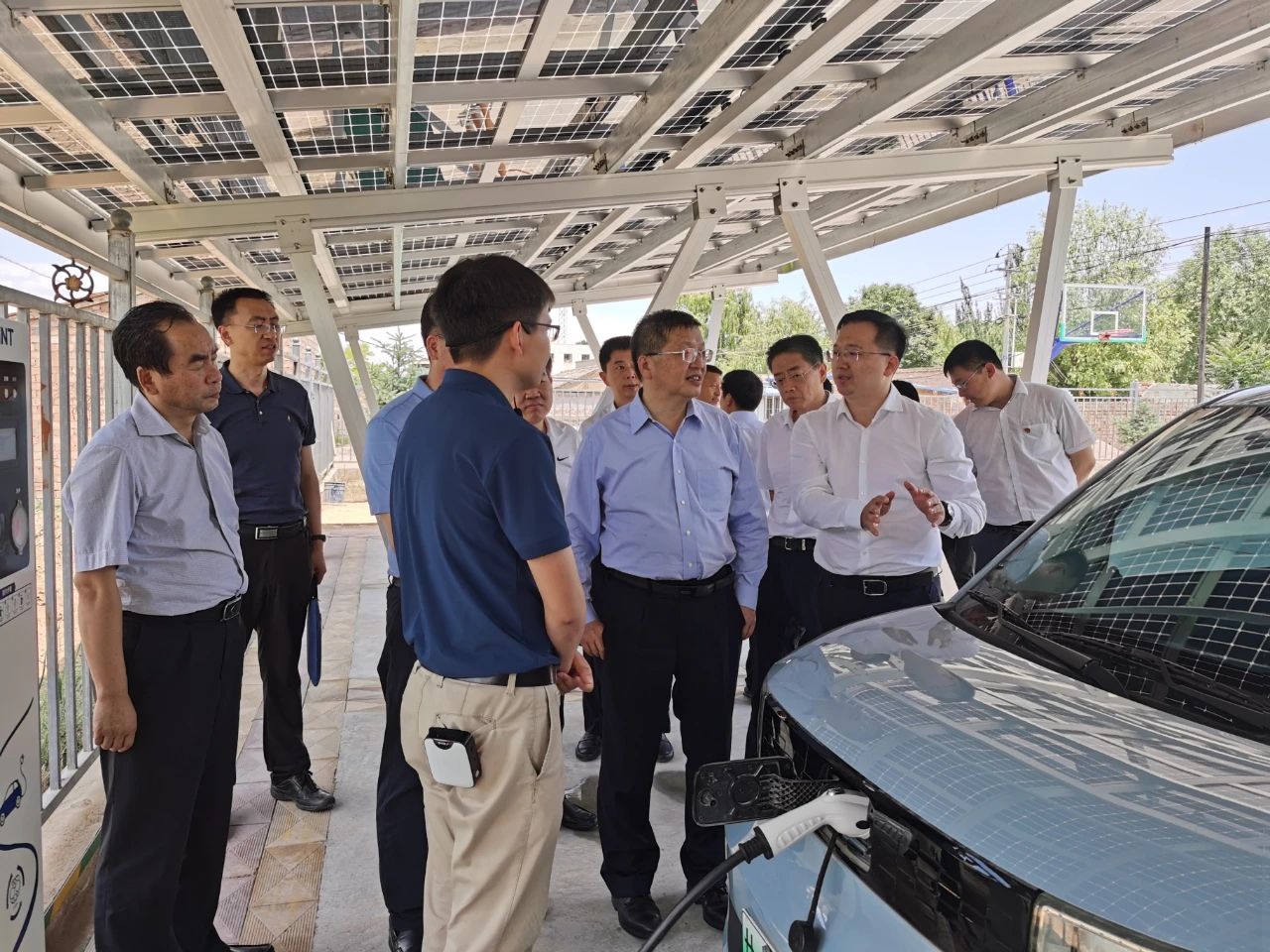 国家能源局局长章建华再赴孟河村调研&ldquo;中国零碳乡村&rdquo;示范项目